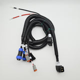 Integrated harness for large equipment