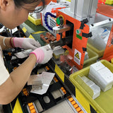 Battery pack pick-up line